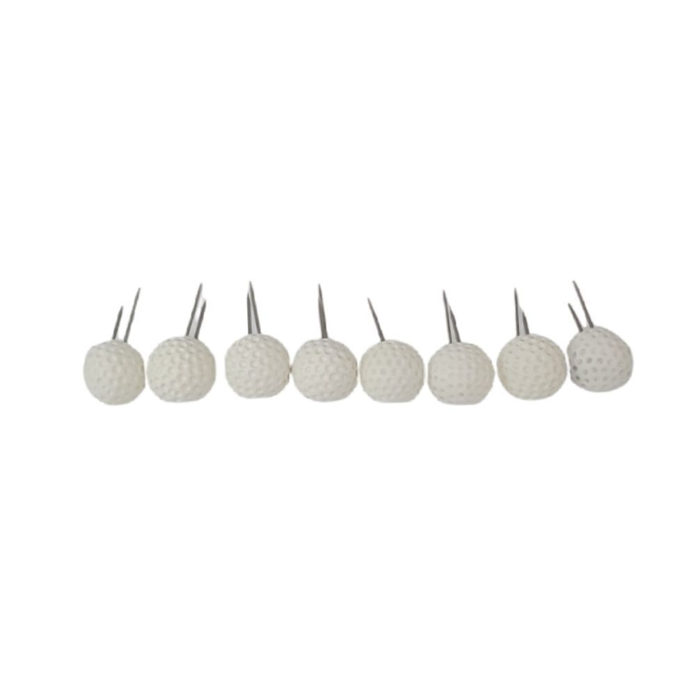 Set of 8 Novelty Golf Corn Cob Holders Stainless Steel Prongs